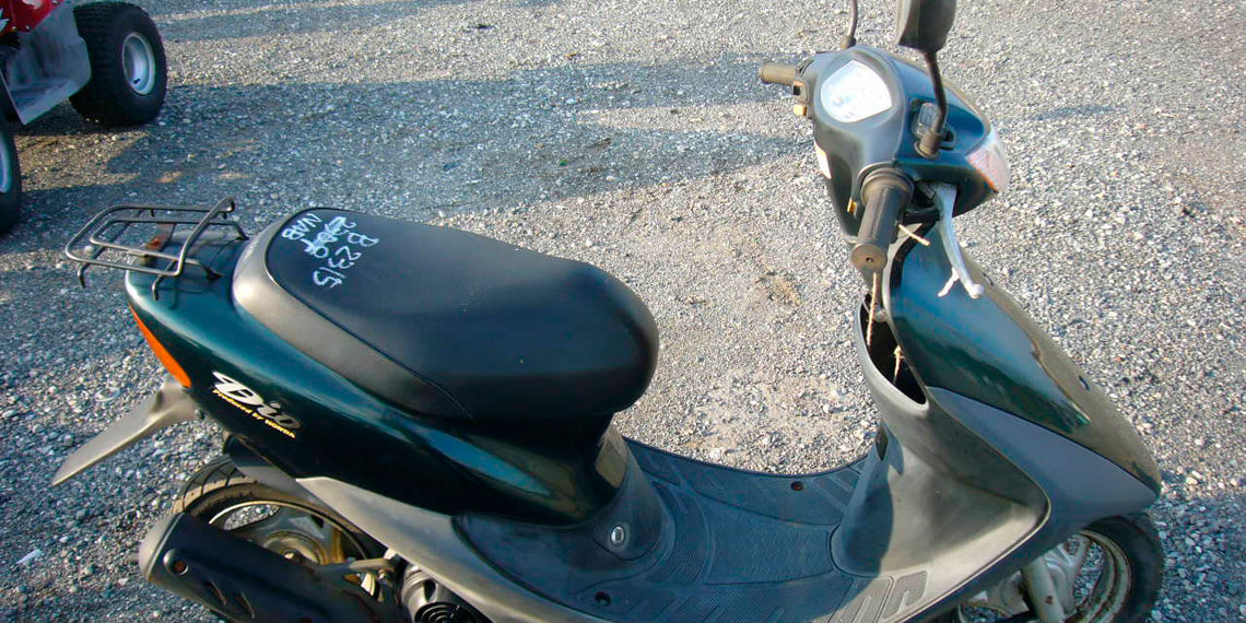 Подержанные скутера с японских аукционов