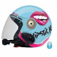Шлем Origine Pronto Lipstick голубо-розовый